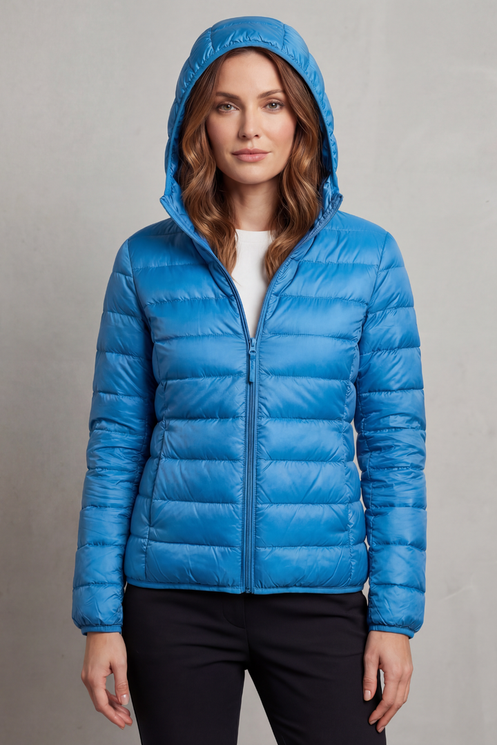 Women's Ultralight Packable Hooded Puffer Jacket