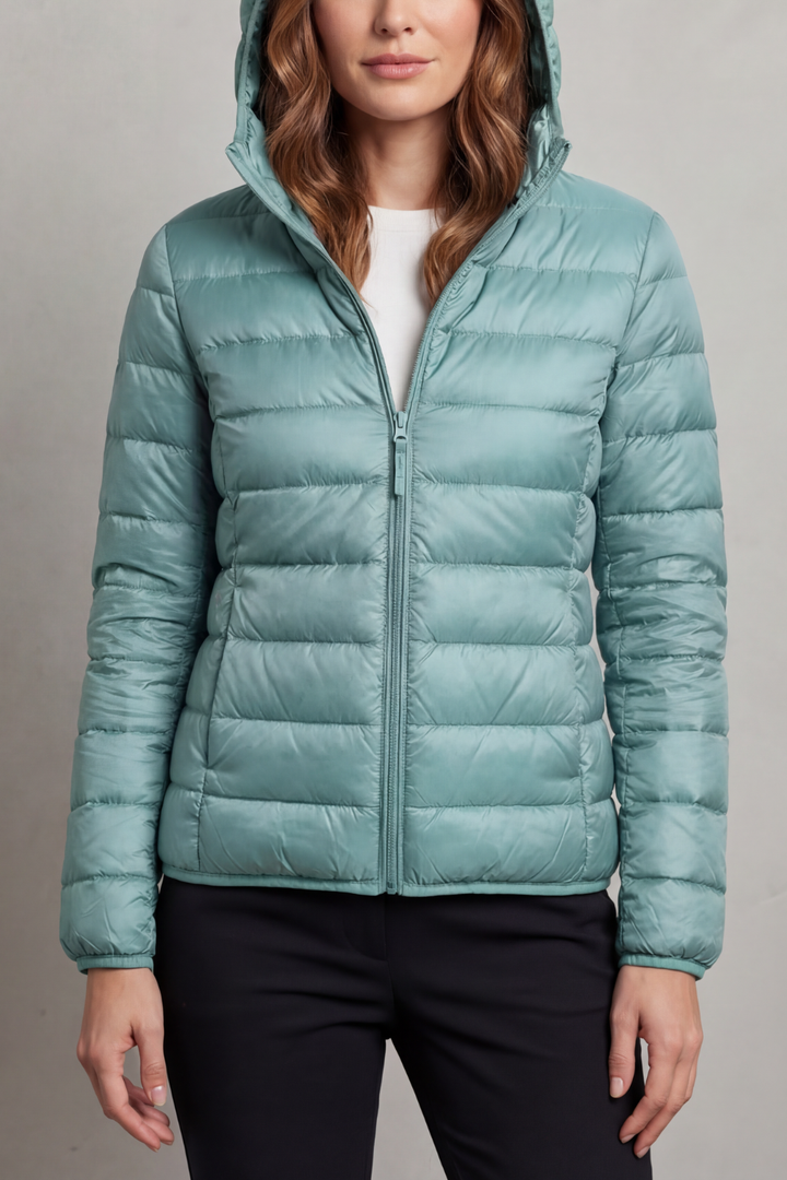 Women's Ultralight Packable Hooded Puffer Jacket