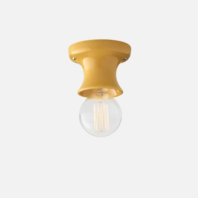 Jenna Modern Colorful Ceramic Ceiling Lamp