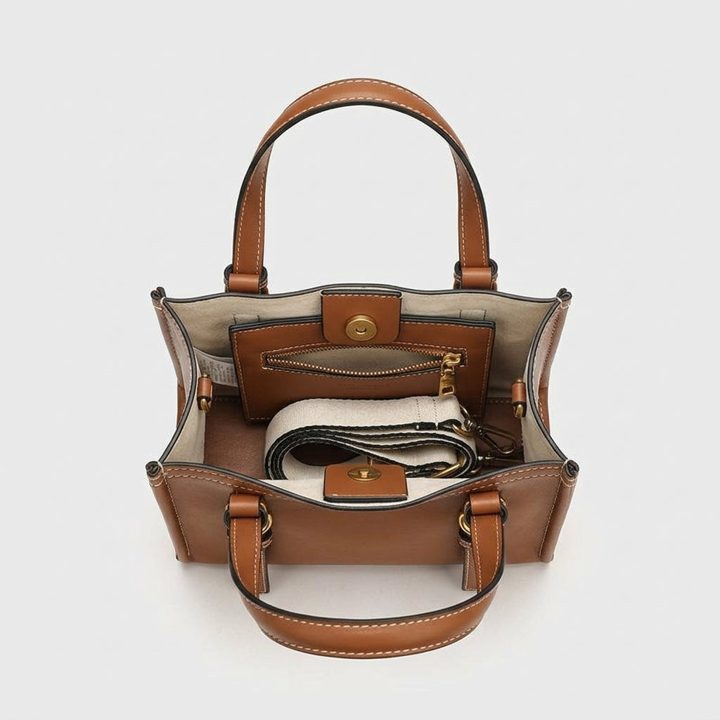 Aldea – Women's Small Leather Top Handle Handbag