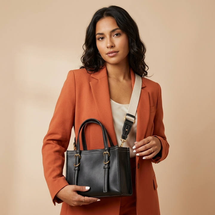 Aldea – Women's Small Leather Top Handle Handbag