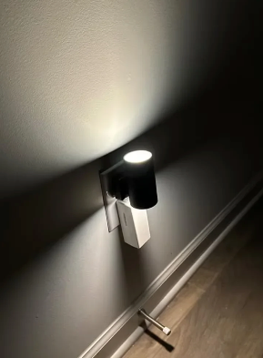 Wall Lamp Plug LED Dimmable Day Night Sensor 10W Warm Light Bedroom Hall | Sansoti
