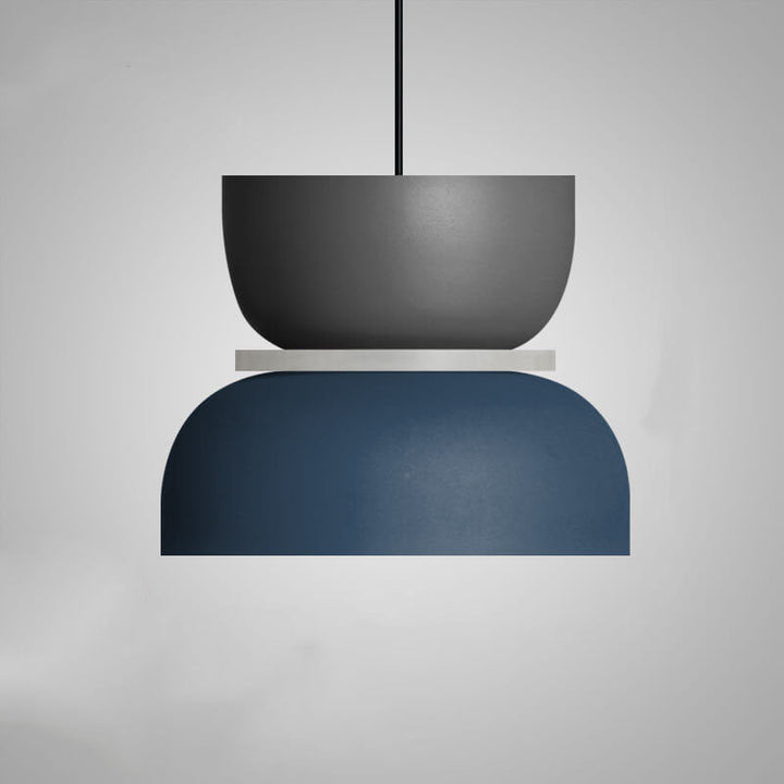 Nordmere Dome Pendant Light | Dual-Tone Nordic Ceiling Lamp