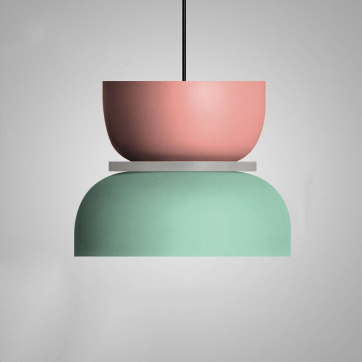 Nordmere Dome Pendant Light | Dual-Tone Nordic Ceiling Lamp
