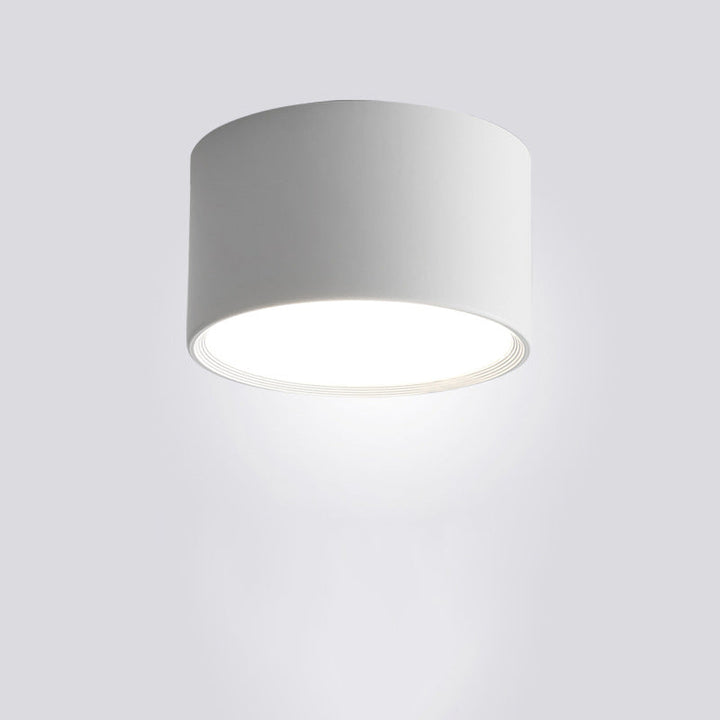 Modern Minimalist Cylinder Aluminum Acrylic LED Ceiling Lamp for Hallways