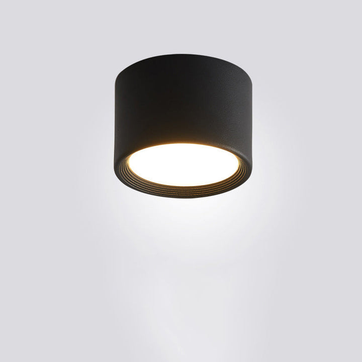 Modern Minimalist Cylinder Aluminum Acrylic LED Ceiling Lamp for Hallways