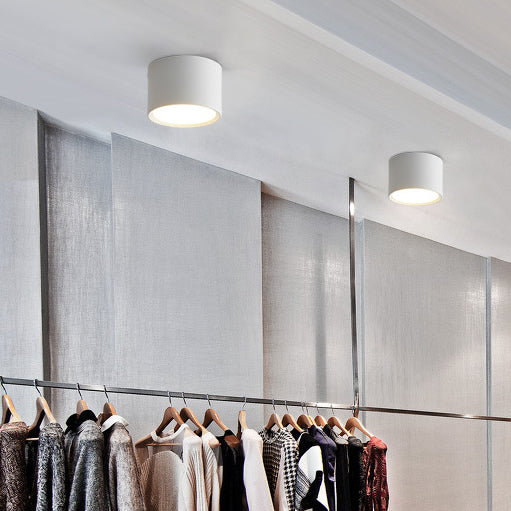 Modern Minimalist Cylinder Aluminum Acrylic LED Ceiling Lamp for Hallways