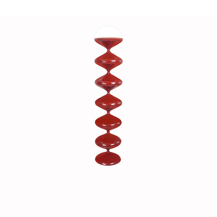 Contemporary Scandinavian Iron Acrylic Cream Round 1-Light Standing Floor Lamp for Bedroom