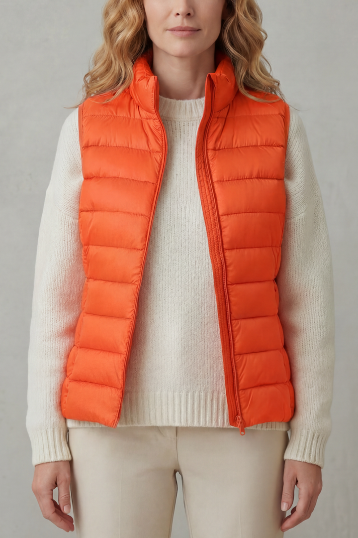 Women's Lightweight Quilted Layering Vest – Effortless Warmth & Style