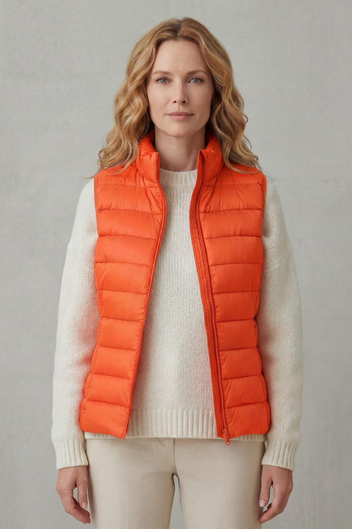 Women's Lightweight Quilted Layering Vest – Effortless Warmth & Style