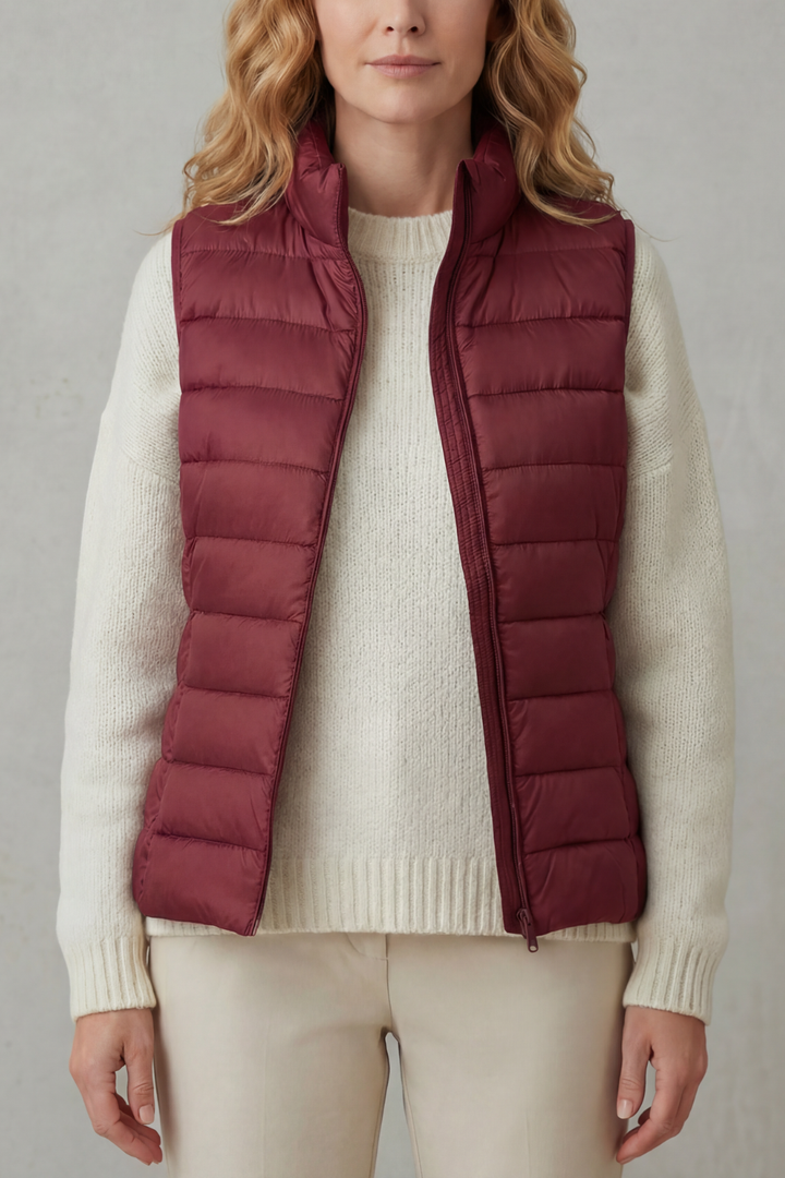 Women's Lightweight Quilted Layering Vest – Effortless Warmth & Style
