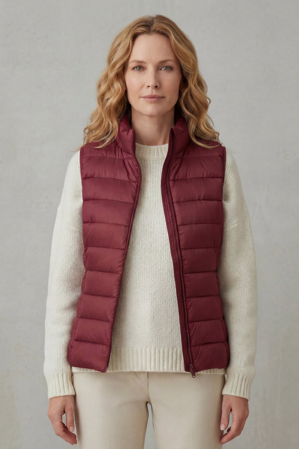 Women's Lightweight Quilted Layering Vest – Effortless Warmth & Style