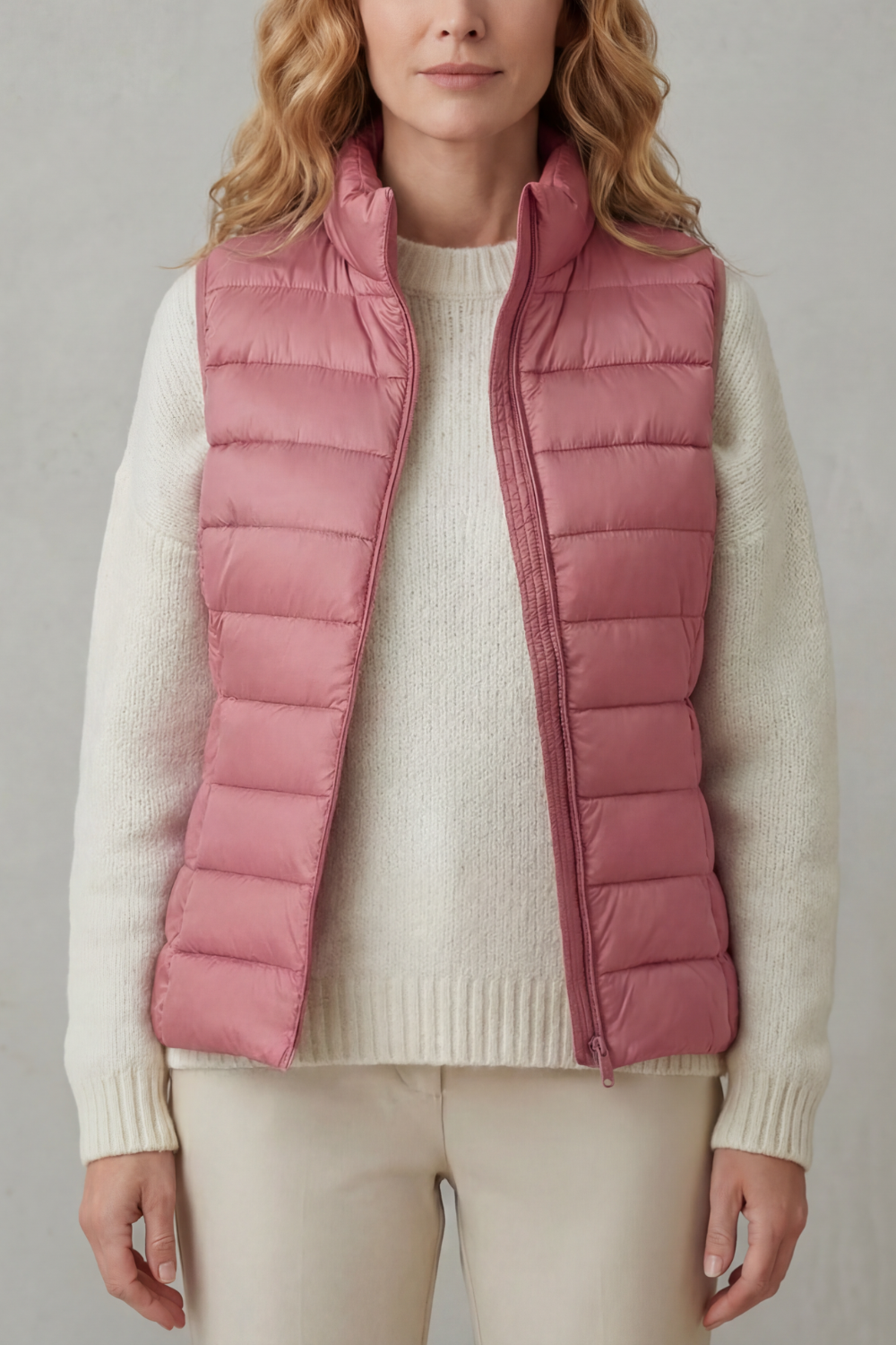 Women's Lightweight Quilted Layering Vest – Effortless Warmth & Style