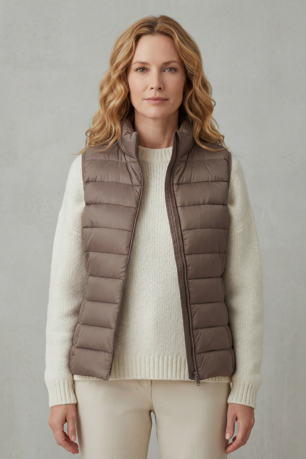 Women's Lightweight Quilted Layering Vest – Effortless Warmth & Style