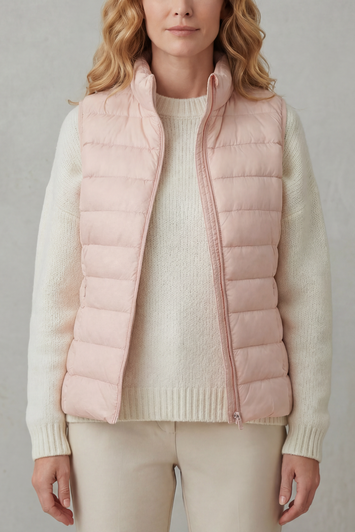 Women's Lightweight Quilted Layering Vest – Effortless Warmth & Style