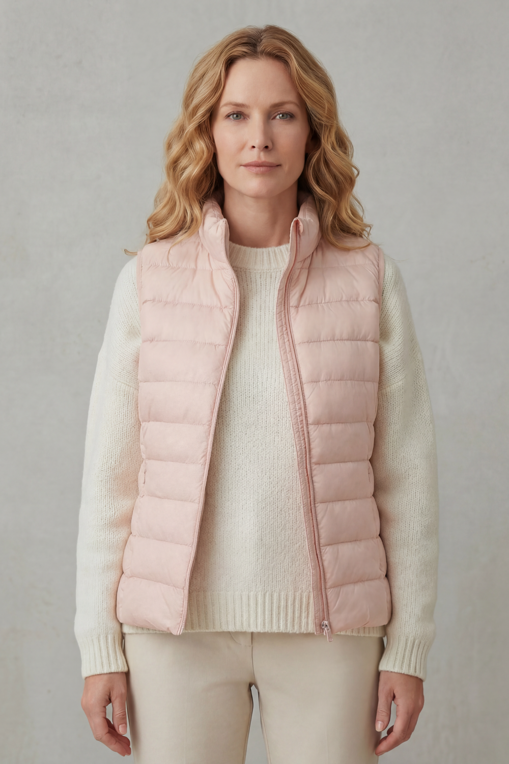 Women's Lightweight Quilted Layering Vest – Effortless Warmth & Style