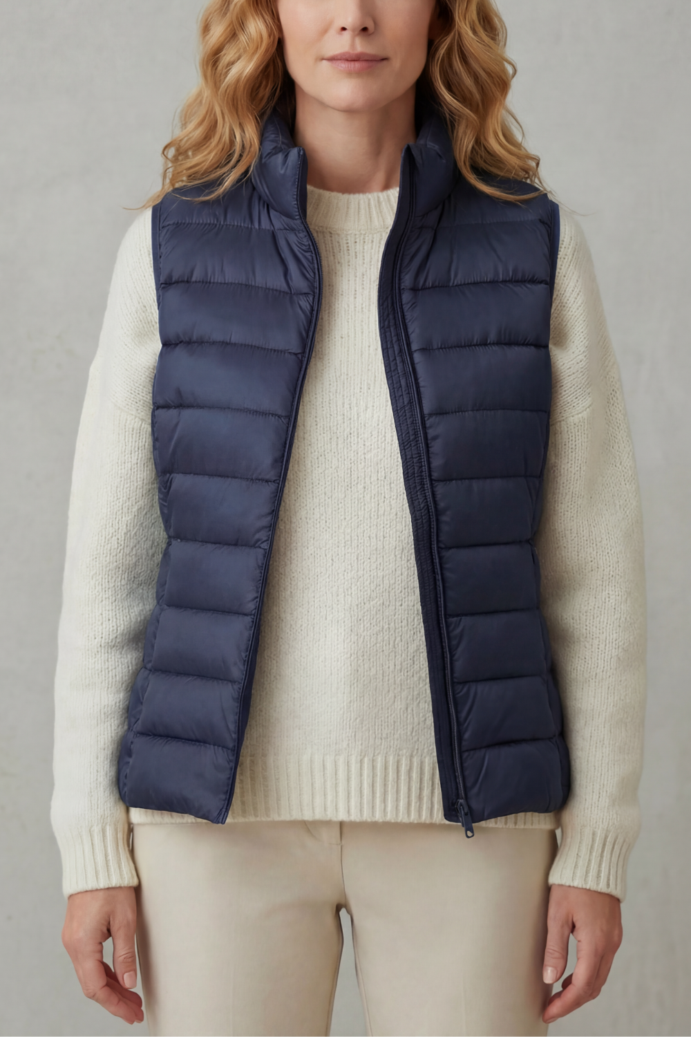 Women's Lightweight Quilted Layering Vest – Effortless Warmth & Style