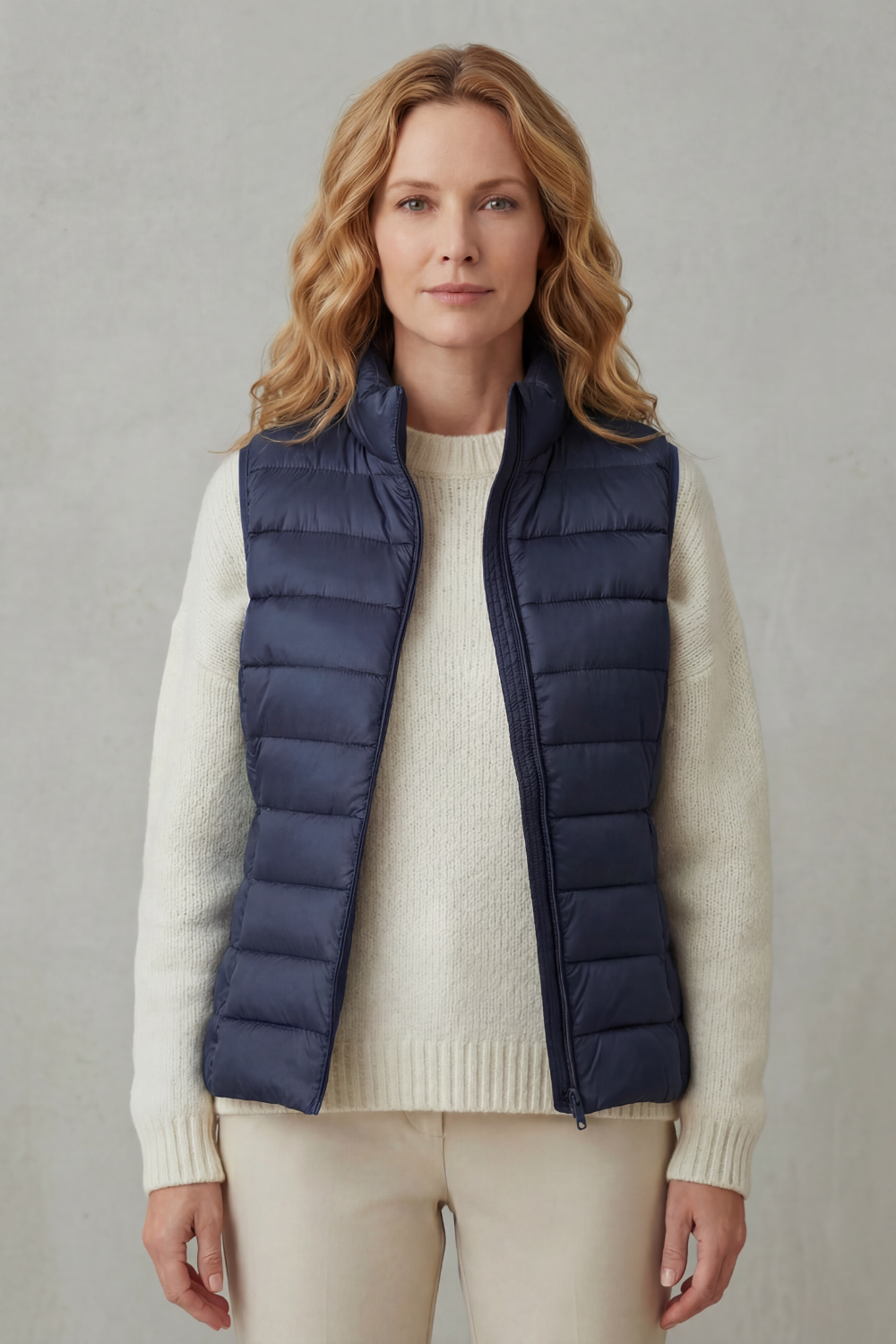 Women's Lightweight Quilted Layering Vest – Effortless Warmth & Style