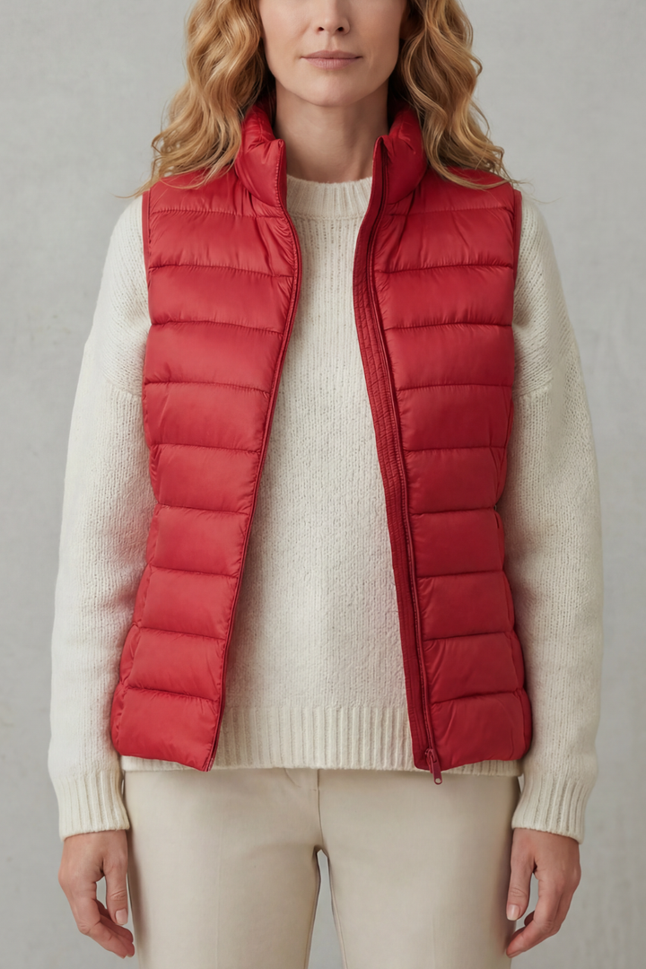 Women's Lightweight Quilted Layering Vest – Effortless Warmth & Style