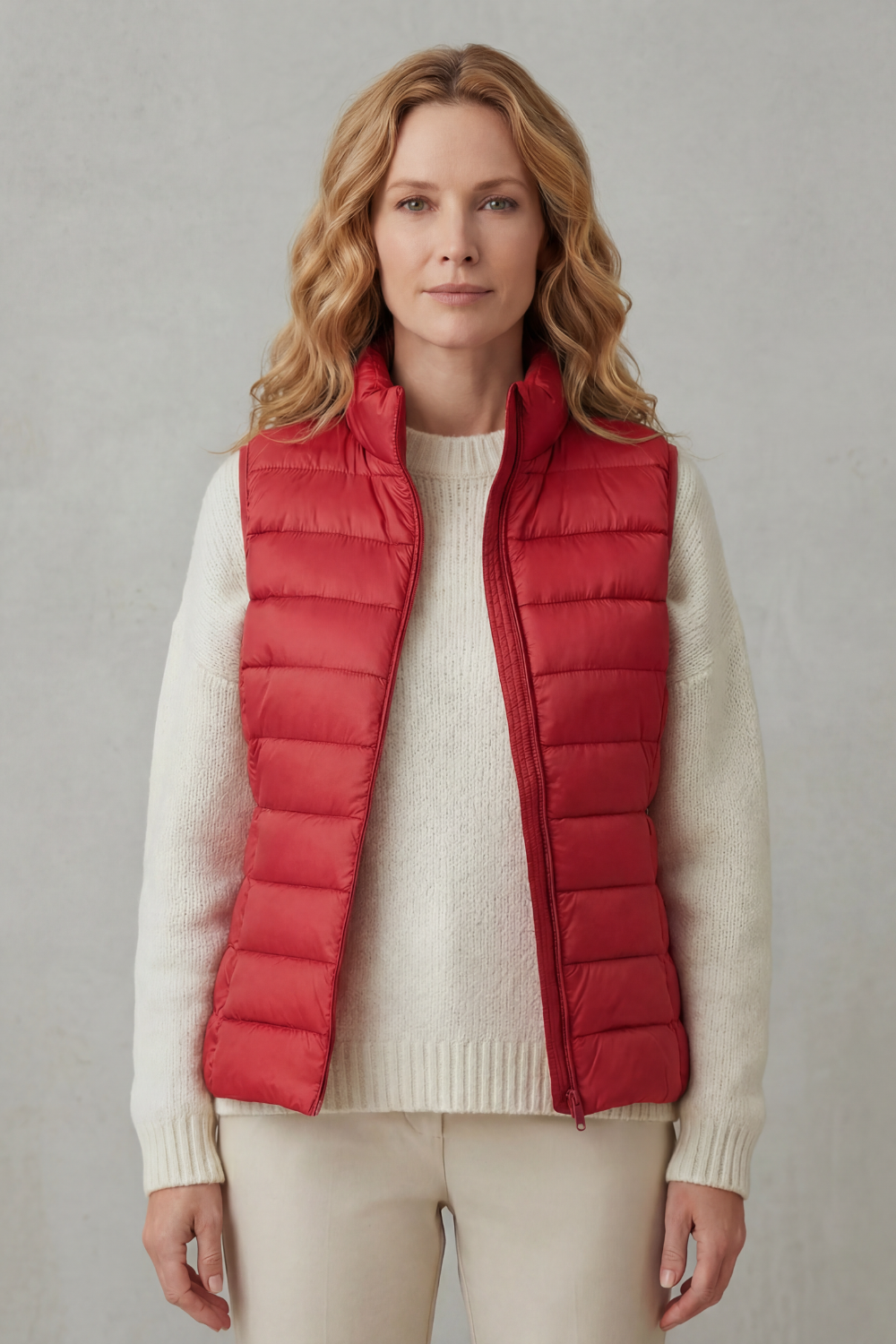 Women's Lightweight Quilted Layering Vest – Effortless Warmth & Style