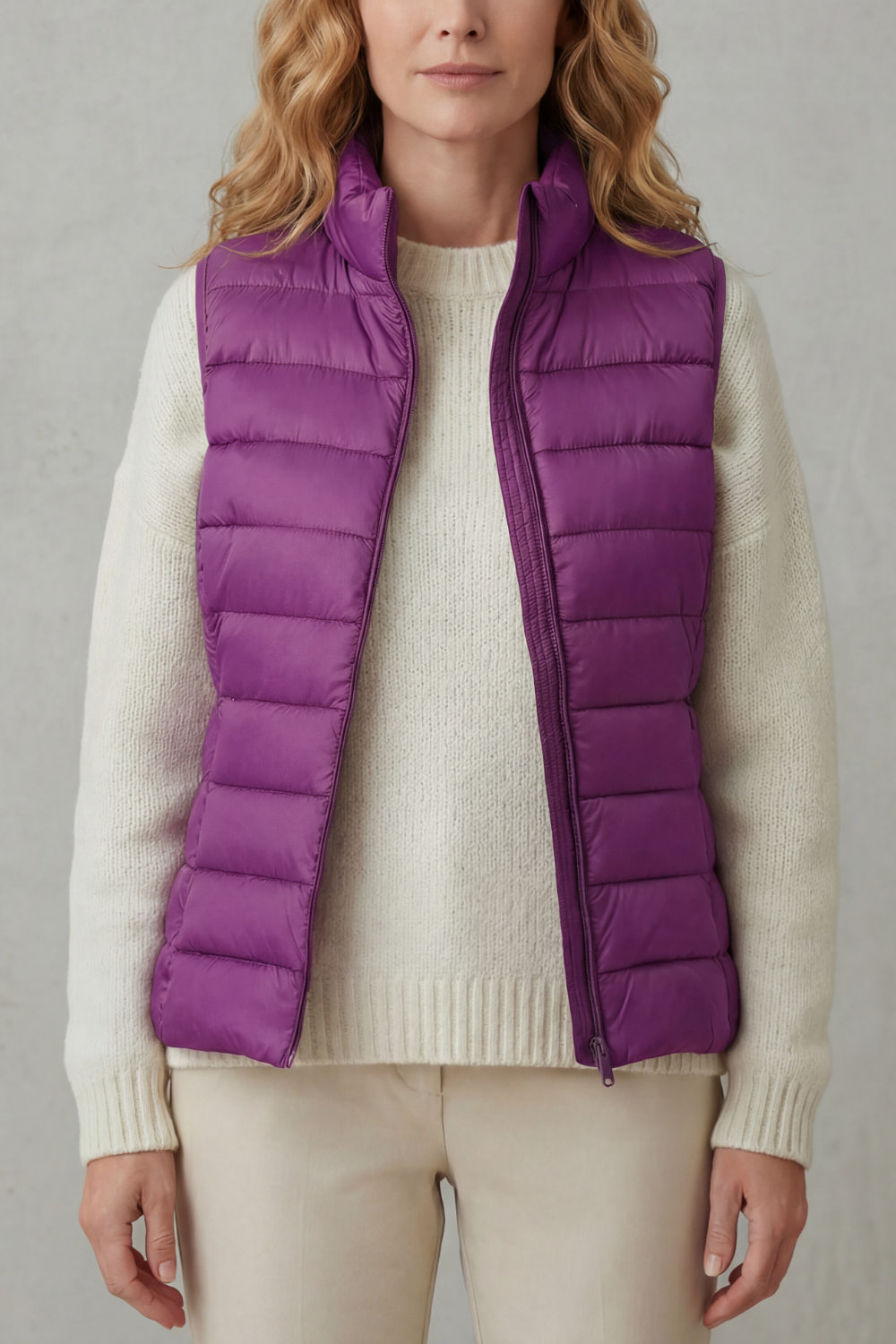 Women's Lightweight Quilted Layering Vest – Effortless Warmth & Style