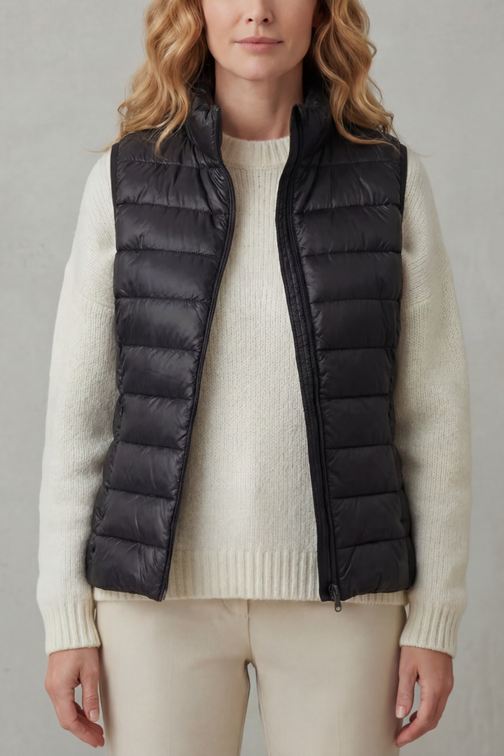 Women's Lightweight Quilted Layering Vest – Effortless Warmth & Style