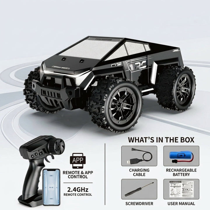 All-Terrain 4WD Off-Road RC Truck with Waterproof Design