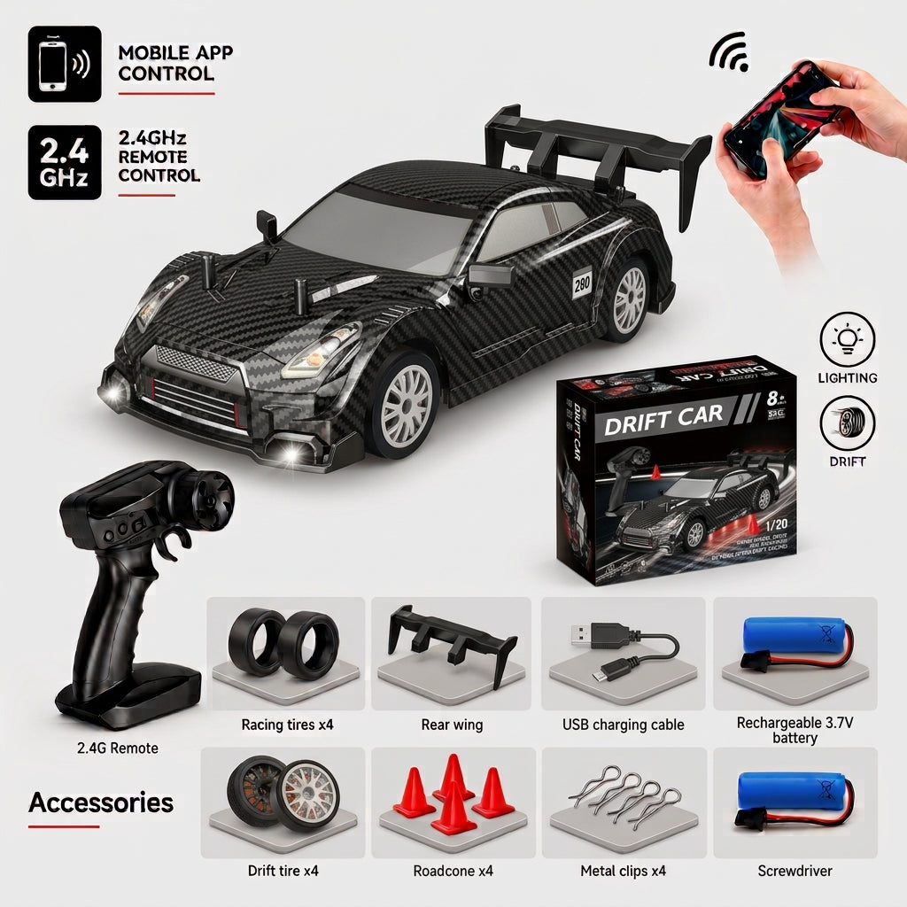 All-Terrain 4WD Off-Road RC Truck with Waterproof Design
