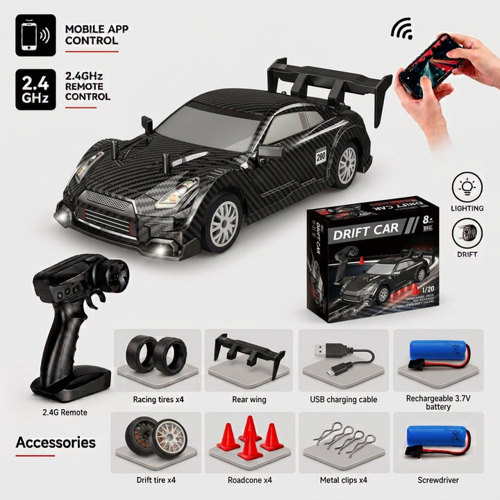 All-Terrain 4WD Off-Road RC Truck with Waterproof Design