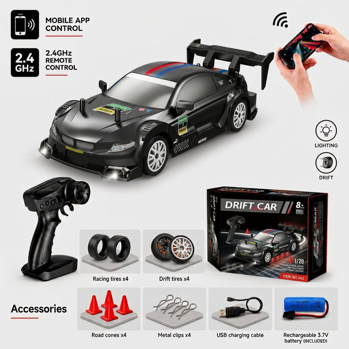 All-Terrain 4WD Off-Road RC Truck with Waterproof Design