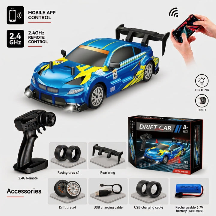All-Terrain 4WD Off-Road RC Truck with Waterproof Design