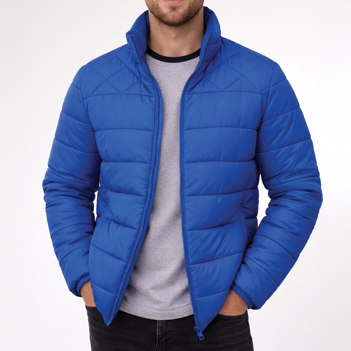 Milo | Mens Water-Resistant Down Jacket — Winter Puffer in 4 Colors S–3XL | Westmere
