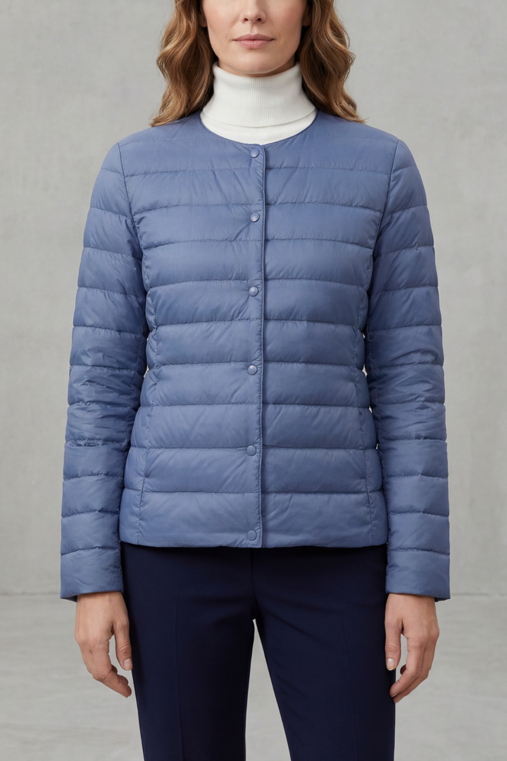 Women's Essential Quilted Puffer Jacket – Lightweight Warmth & Everyday Style