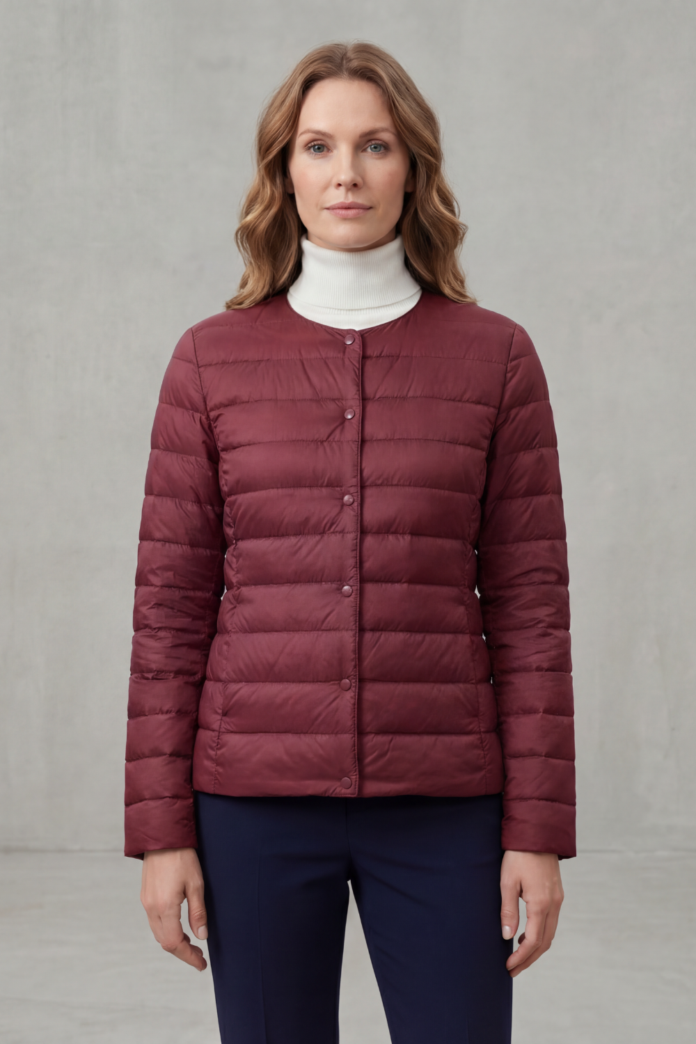 Women's Essential Quilted Puffer Jacket – Lightweight Warmth & Everyday Style