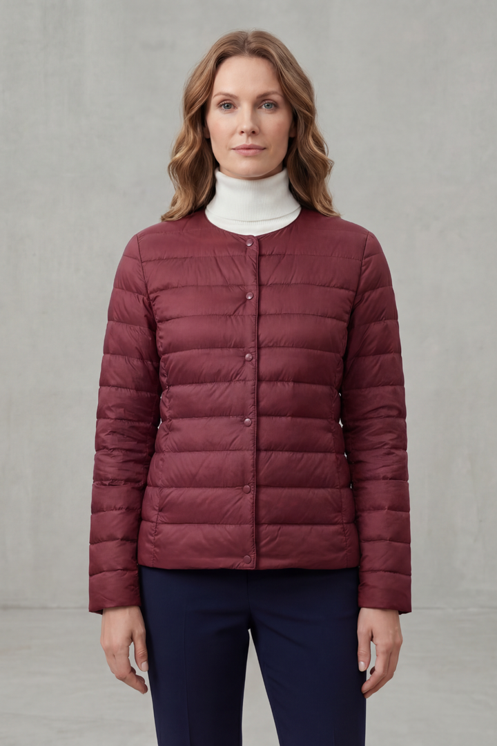 Women's Essential Quilted Puffer Jacket – Lightweight Warmth & Everyday Style