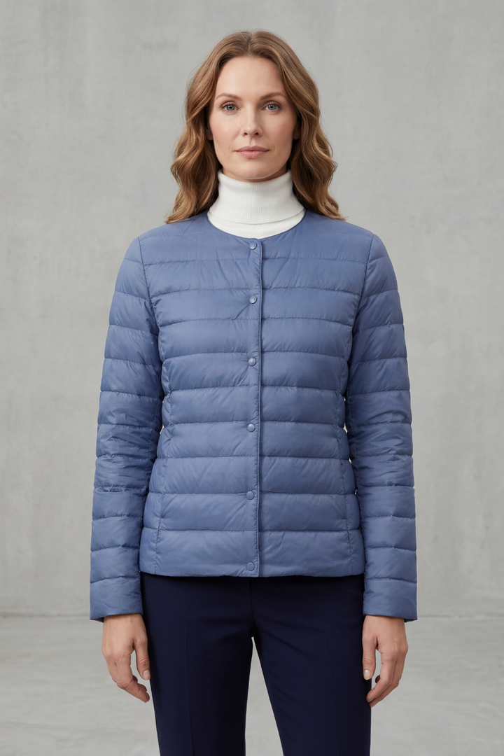 Women's Essential Quilted Puffer Jacket – Lightweight Warmth & Everyday Style