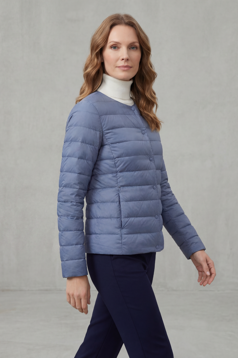 Women's Essential Quilted Puffer Jacket – Lightweight Warmth & Everyday Style