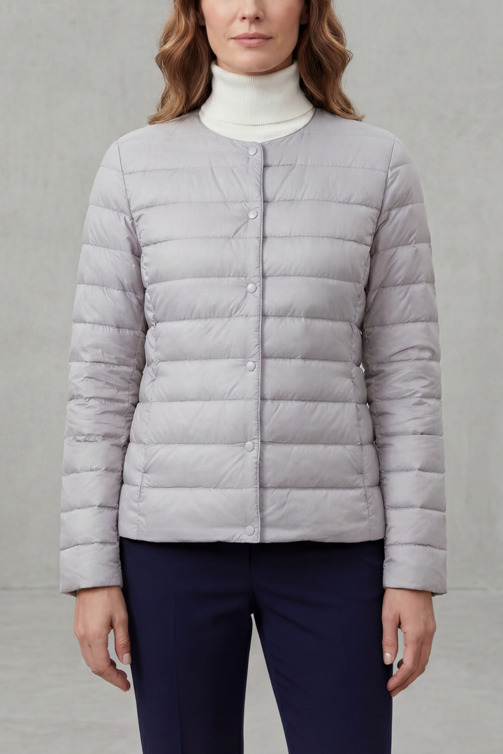 Women's Essential Quilted Puffer Jacket – Lightweight Warmth & Everyday Style