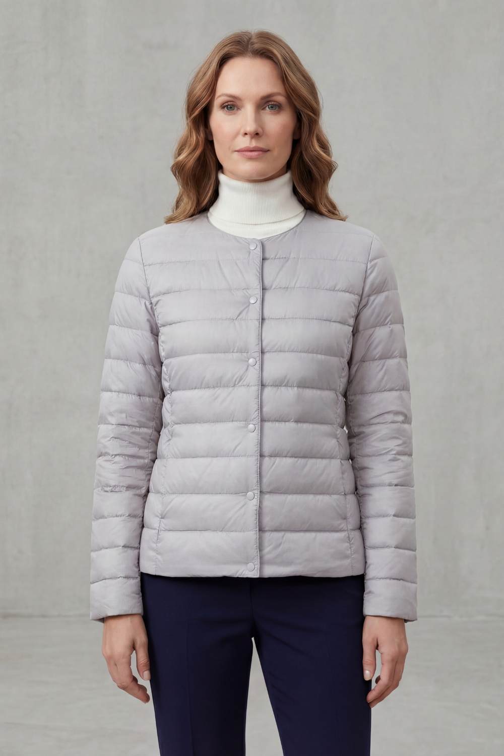 Women's Essential Quilted Puffer Jacket – Lightweight Warmth & Everyday Style