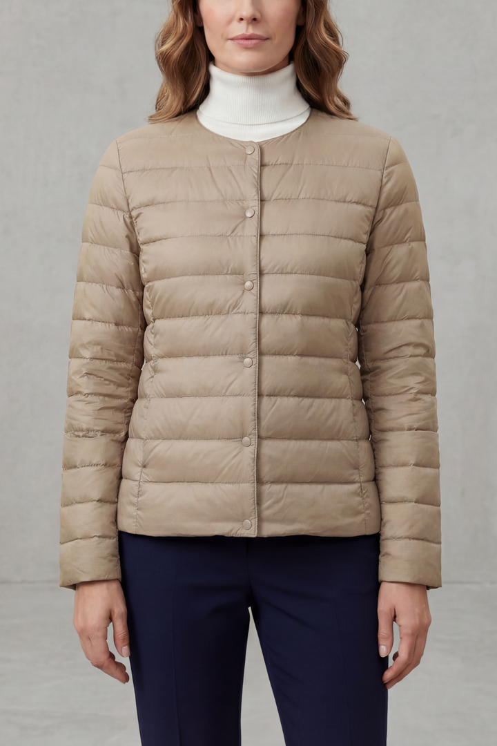 Women's Essential Quilted Puffer Jacket – Lightweight Warmth & Everyday Style