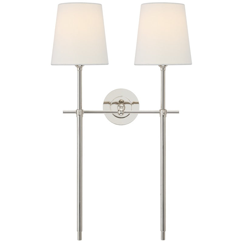 Theodore Wall Lamp Brass Fabric