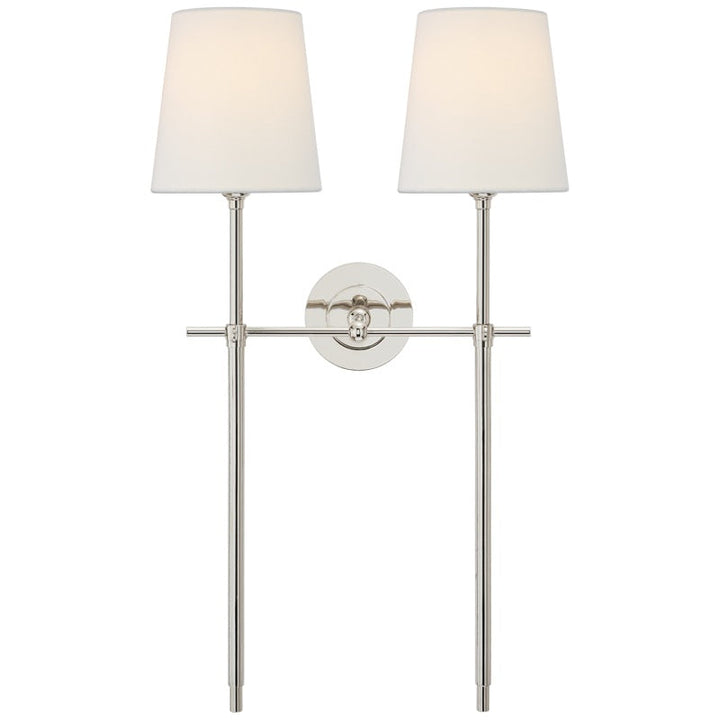 Theodore Wall Lamp Brass Fabric
