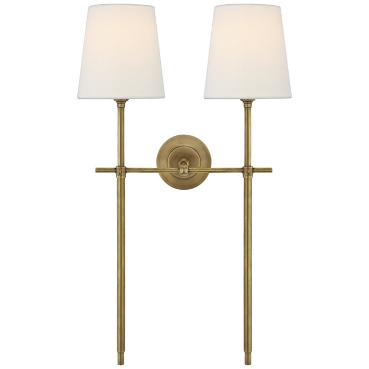 Theodore Wall Lamp Brass Fabric