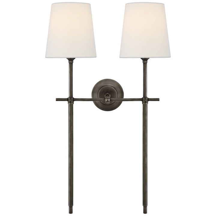 Theodore Wall Lamp Brass Fabric