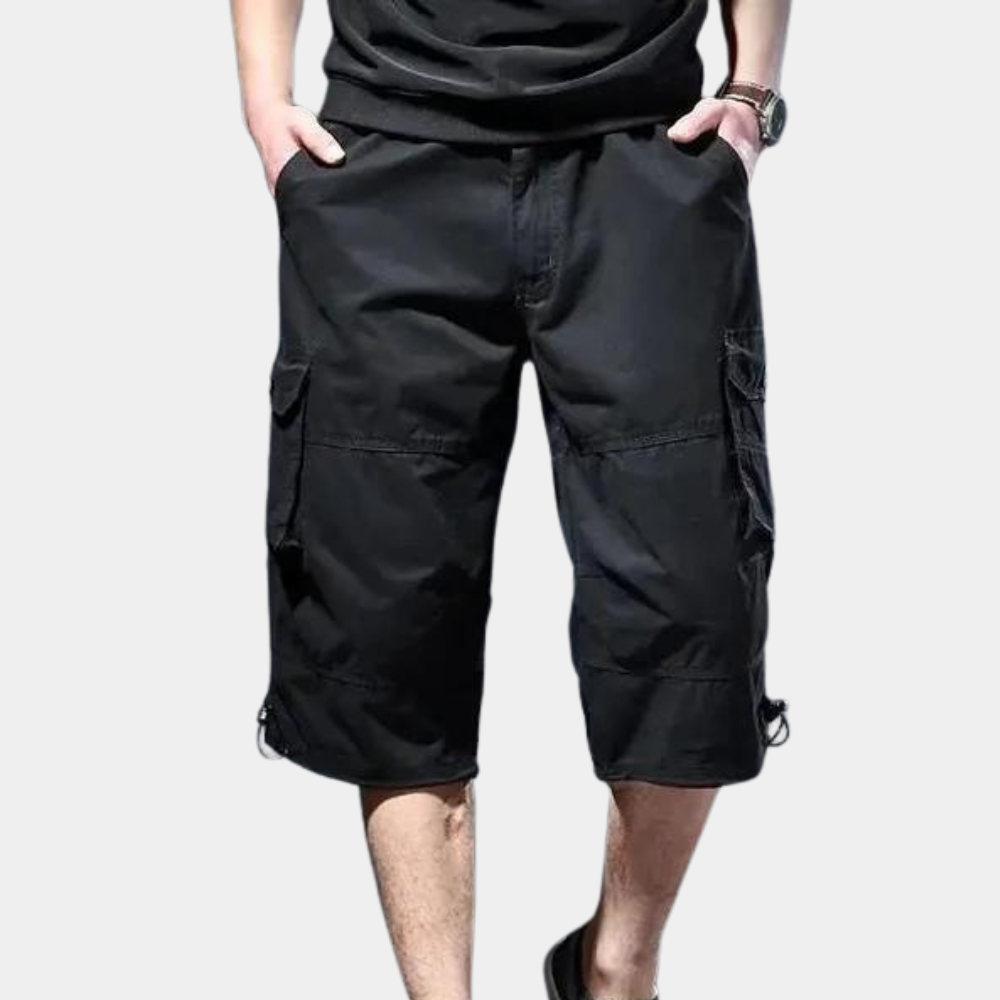 Ilario - Comfortable Three-Quarter Pants for Men