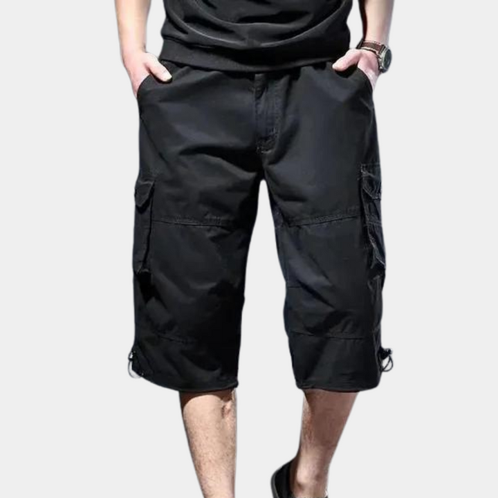 Ilario - Comfortable Three-Quarter Pants for Men