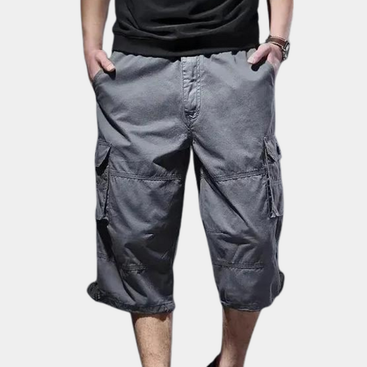 Ilario - Comfortable Three-Quarter Pants for Men