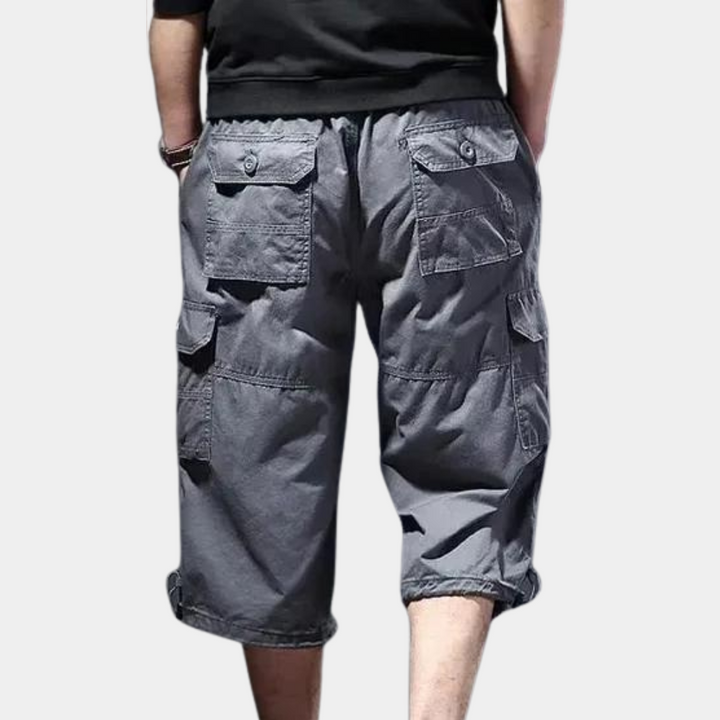 Ilario - Comfortable Three-Quarter Pants for Men
