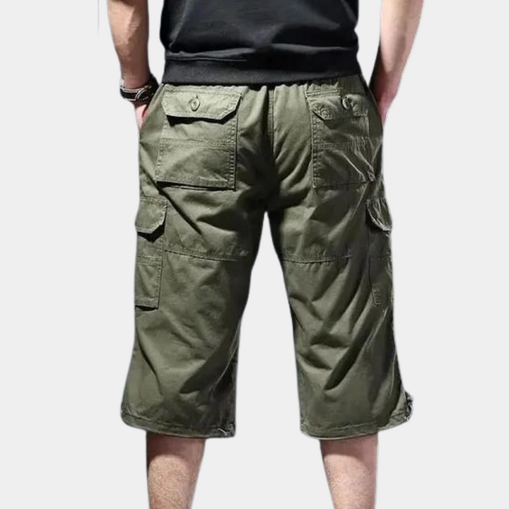 Ilario - Comfortable Three-Quarter Pants for Men