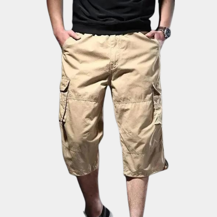 Ilario - Comfortable Three-Quarter Pants for Men